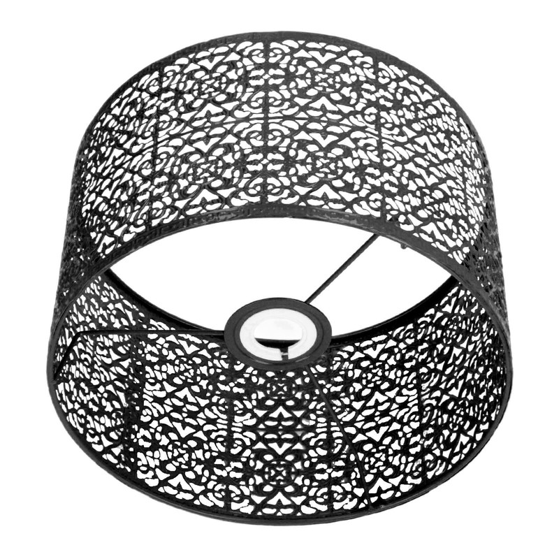 Lamp Shade Hollow Out Metal Lampshade E27 E14 Universal Use