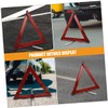 Ipetboom 5pcs Foldable Reflective Warning Triangles for Car Roadside Safety