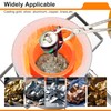 Nelyrho #15-33lbs-15kg Premium Graphite Crucible, Silicon Carbide Clay Crucible Cup