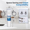 PUREPLUS Under Sink Water Filter System, 22000 Gallons, 99.99% Chlorine