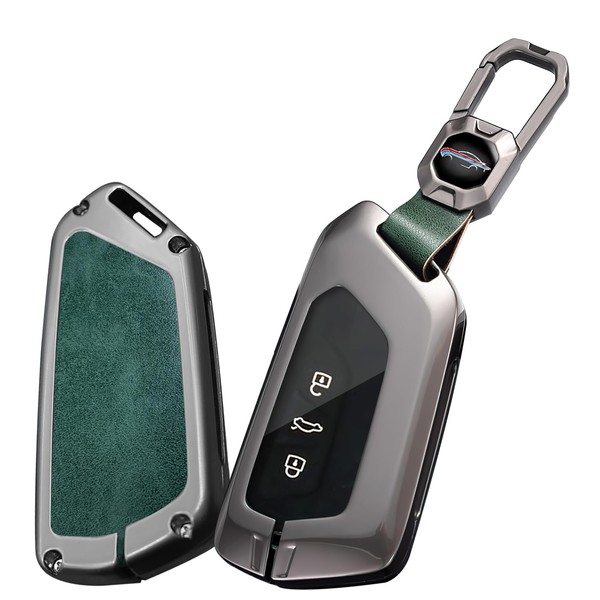 Ysbxitu Zinc Alloy Car Key Case Fits VW Golf 8