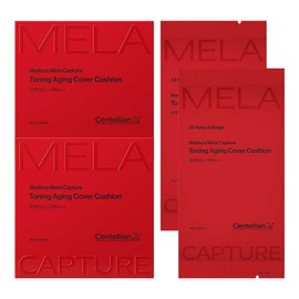 Centellian24 Madeca Melacapture Toning Aging Cover Cushion No. 23 Light Beige Main Product + Refill Set, 2 Pieces / 센텔리안24 마데카 멜라캡처 토닝 에이징 커버 쿠션 23호 라이트 베이지 본품+리필 세트, 2개