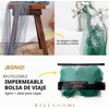 Esponja de baño africana exfoliante Bellanomi, set de 4 piezas