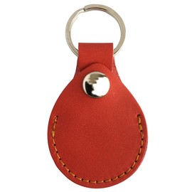 AMIBUDCCI, Made in Japan, Airtag Case, Keychain, Coin Type, Case, QUICPAY 500 Yen Coin, Storage, red