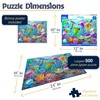 White Mountain 500 Piece Jigsaw Puzzle Beautiful Ocean Animal Puzzles