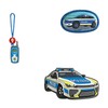 Step by Step Magic Mags Police Car Cody, Set of