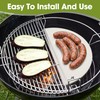 Half-Moon Ceramic Heat Deflector Plates for Kamado Joe Classic I,