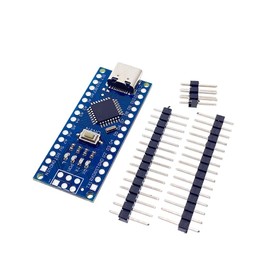 Robojax USB-C Nano V3.0 ATmega328 5V 16M Micro-Controller CH340G for Arduino Compatible Board (Nano-USB-C)