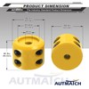 AUTMATCH Winch Cable Hook Stopper (2 Pack), Silicone Rubber Winch