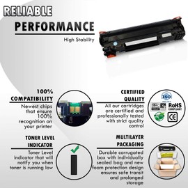Inkfirst Compatible Toner Cartridge Replacement for HP CE278A 78A Laserjet M1536dnf M1536 P1606DN P1566