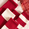 Red Socks for Men and Women - Cotton Socks in