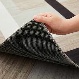 Hafaa Rugs Living Room Indoor – Small Rug for Bedroom Soft Touch Premium Quality Geometric Style Printed Area Rug Modern Floor Carpet (40x60cm, Milo)