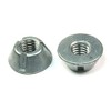(V#10) 5pcs 3/8-16 Tri-Groove Tamperproof Security Nuts Zinc Anti-Theft Zamak5