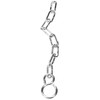 Merriway BH02253 Link Type Bath Chain with S Hook, 450mm