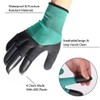 ZAMXHUG 2 Pairs of Gardening Gloves with Claws - Robust