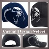 ONE LIMITATION CP062 Men's Cap, Skull Pattern, Sports, Running, Casual,