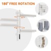 SEHAUSEU Tower Warmer Rack, 4 Bars Wall Mounted Electric Heated