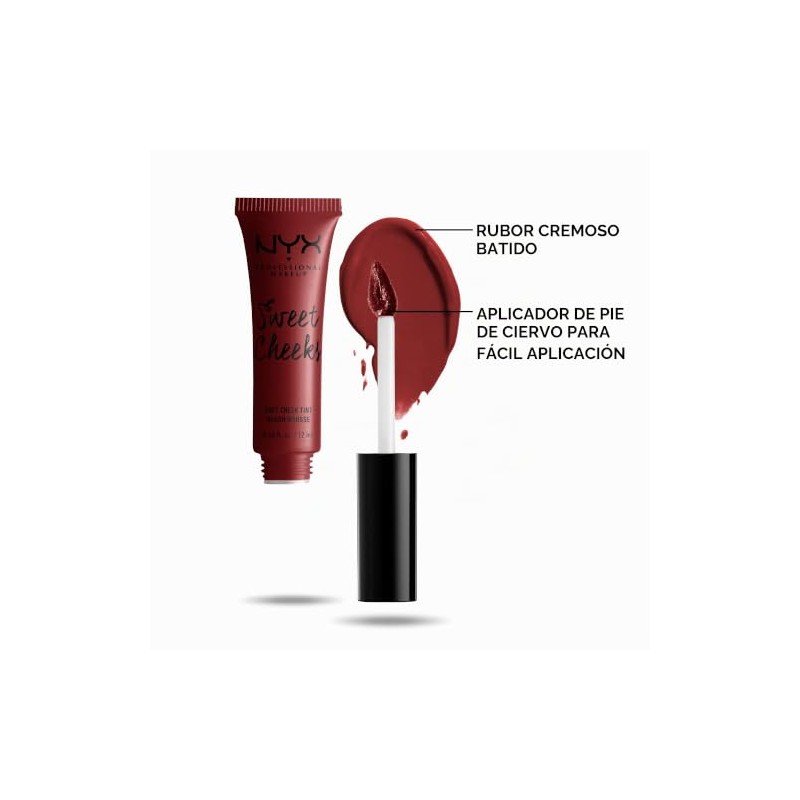Nyx Professional Makeup Sweet Cheeks Soft Cheek Tint, Cream Blush