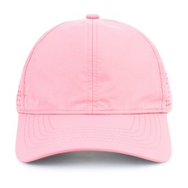 American Trends - Gorra de béisbol ajustable para hombre y mujer, gorro de papá transpirable, impermeable, colorido, Rosado, M