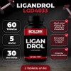 Ligandrol Aumento Masa Muscular 60 Tabletas 30 Servicios 10mg Bolder