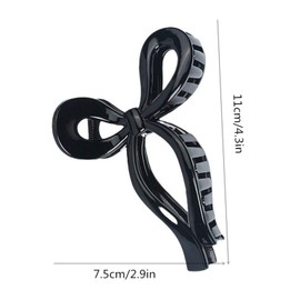 AYNKH 5PCS Bow Hair Clips,Elegant Hair Claws,Hair Clips Women,Claw Clips for Thick Hair,Butterfly Hair Accessories, Hair Styling Accessories,Hair Accessories,Gifts for Girls,Valentine's Day,Birthday