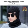 Electric Warm Heated Hat Skin Friendly Warm USB Heat Hat