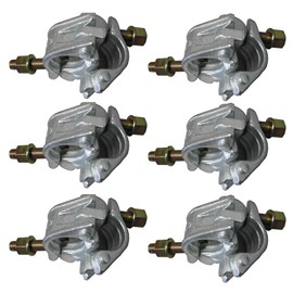 6 UK Forged Galvanized Right Angle Clamps aka Rigid Clamps Cheeseborough Clamps (6)