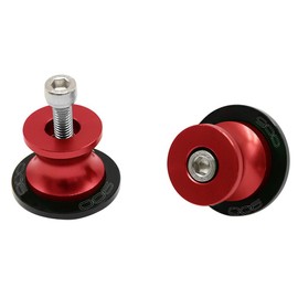 M8 Swing Protection Swing Adapter Stand Bobbins Spool Racing Adapter Stand Holder for Z900 2017-2020 Red