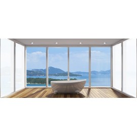 TOTAL WHITEOUT FROM £8.49 - PRIVACY WINDOW TINTING TINT FILM - 152cm x 2m