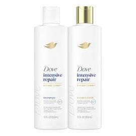 Dove Kit Shampoo Y Acondicionador Intensive Repair 710g                                                                                               