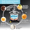 Hehinton Professional Double Boiler Melter Pot 1200ML/40.6OZ, 304 Stainless Steel