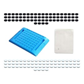 Fenteer Reversi Board Game Set Family Fun Game for Traveling Camping