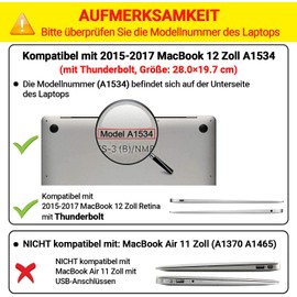 iNeseon MacBook Air Pro 11, 12, 13, 15 Case (TM), Ultra Slim, Plastic, Hard Case, crystal-clear