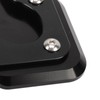 Motorcycle Kickstand Extender Foot Side Stand Extension Pad Support Plate