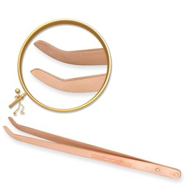 Brass and Copper Pickling Tweezers Curved & Straight Long Non-Magnetic for Pickling Solution Jewellery Making Crafting Tools Gift Ideas PTL®