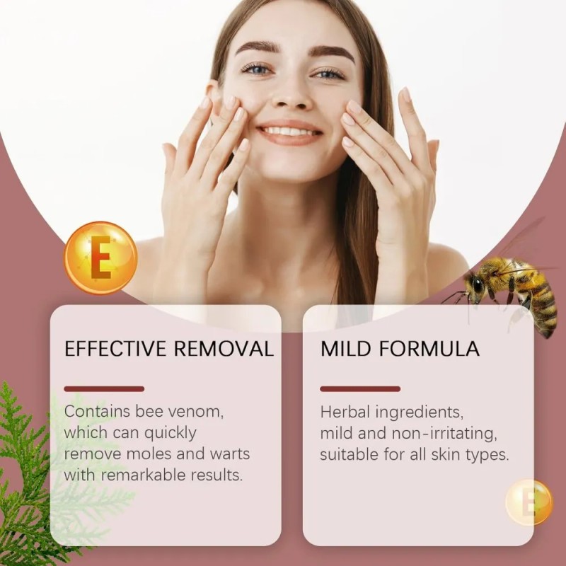 Pomada Eliminadora De Lunares Y Crema De Tratamiento Para El