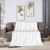 Yacik White Throw Blanket, Super Soft Cozy Warm Throw Blankets,