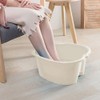 Chpbolly Foot Soaking Tub Large Size Foot Basin Sturdy Soaking
