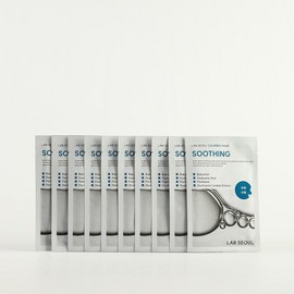 랩서울 카밍 진정 수분 마스크팩 10매, 10개입, 1개 LAPSEOUL Calming Hydrating Mask Pack 10 Sheets, 10 Packs, 1 Piece, 100개입 × 1개