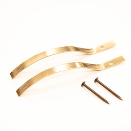 Shoji Spring for Shoji (4 Sets) 2.2 x 0.2 inches (55 x 4 mm), Rubbed Shoji Shoji Replacement Springs and Nails Included