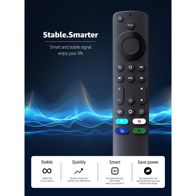PZL New Universal Remote for All Insignia/Toshiba Smart TV Remote