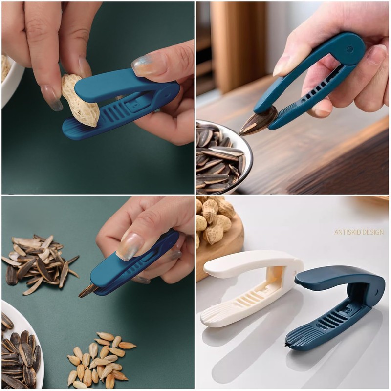 TorSor 6 Pack Pistachio Opener Mini Portable Pistachio Cracker Pine