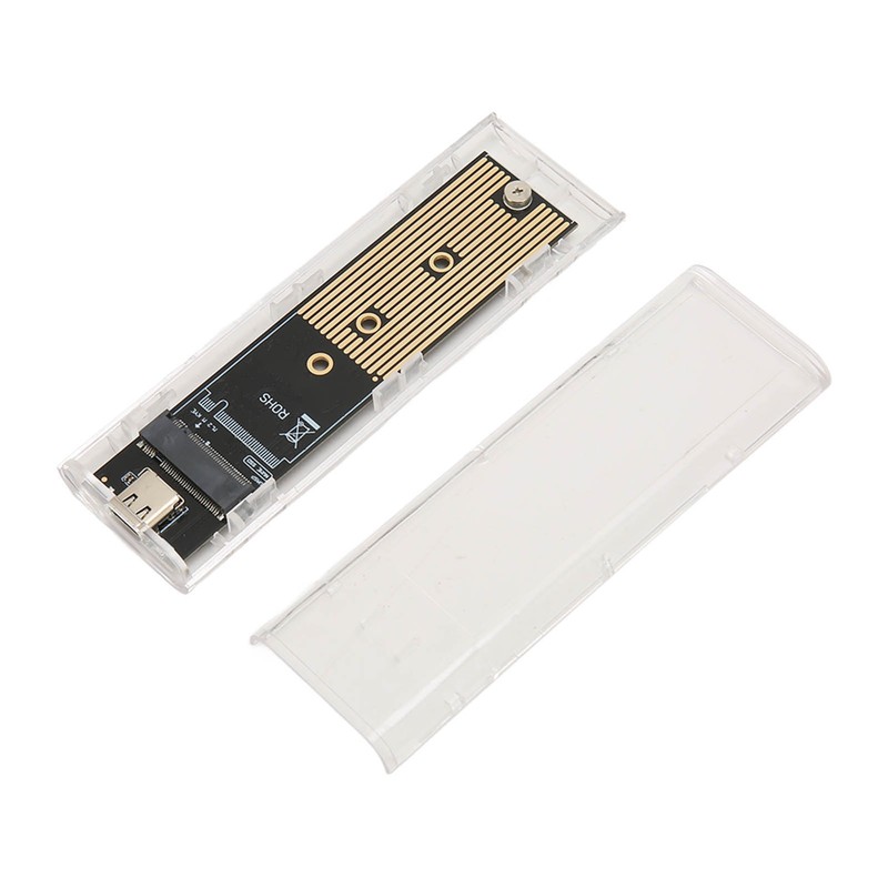 M.2 NVMe SATA SSD Enclosure NVMe to USB C 3.1