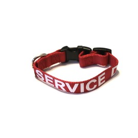 ALL ACCESS CANINE Service Dog and Emotional Support Animal ESA Collar with Metal Collar Tag