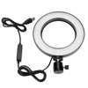 Portable Photography Lighting Kit, 6 Inch Ring Shape Video Light