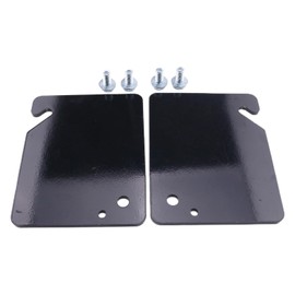 Lesurey 2Pcs Access Cover Clean Out Plate Kit W/Bolts 7240780 6716010 Compatible with Bobcat Skid Steer Loader T190 T180 T200 T250 T300