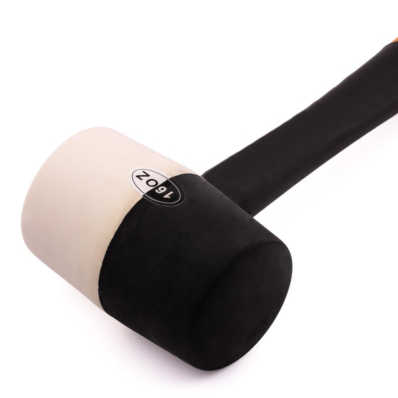 MIVOS Rubber Hammer 450 g (16 oz) - Diameter 55