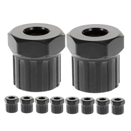 Mipcase 10Pcs Bicycle Sprocket Remover Tool Mountain Bike Freewheel Removal Installation Kit Durable Cassette Lockring Tool for Efficient Maintenance and Repairs