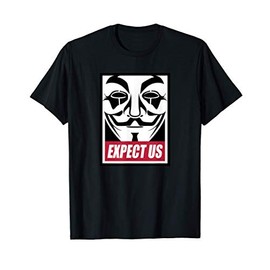 Expect Us Anonymous Mask T-Shirt