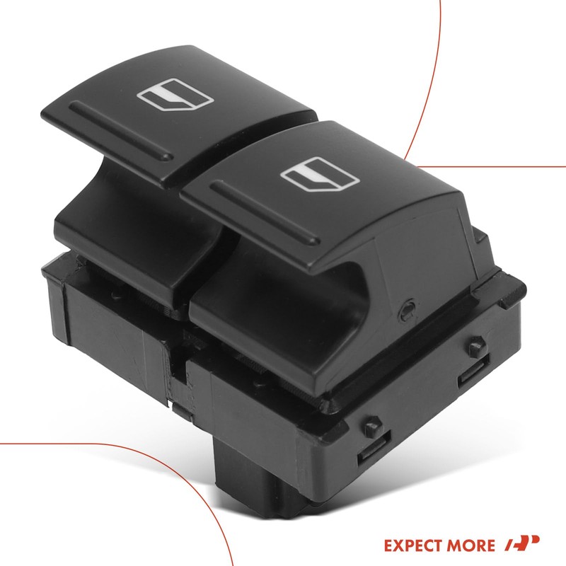 A-Premium Power Window Switch Compatible with Volkswagen Beetle 2003-2010, Convertible,